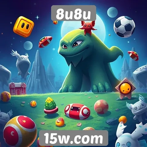 Análise do portfólio diversificado de jogos do site 8u8u